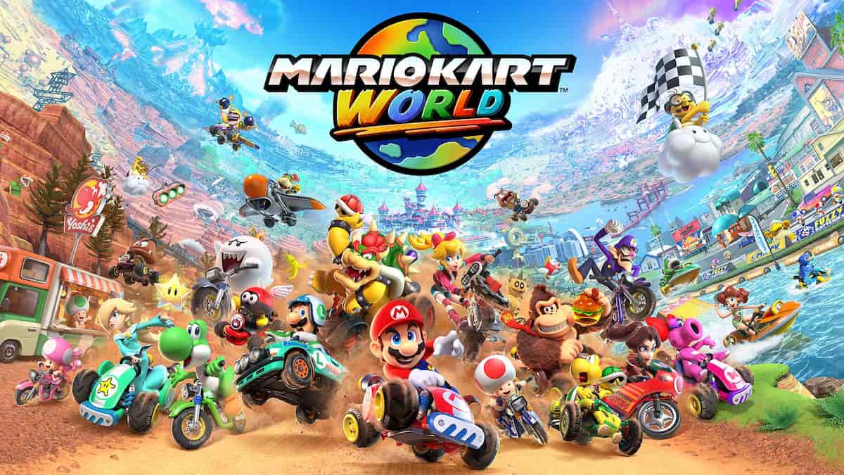 Mario Kart World art