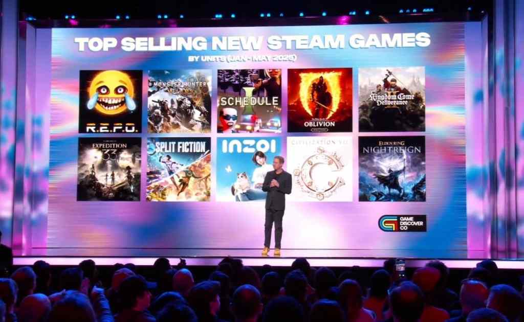 Summer Game Fest 2025 intro top 10 games on Steam