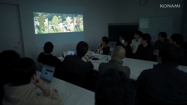 MGS Delta Konami watching FOX Hunt mode