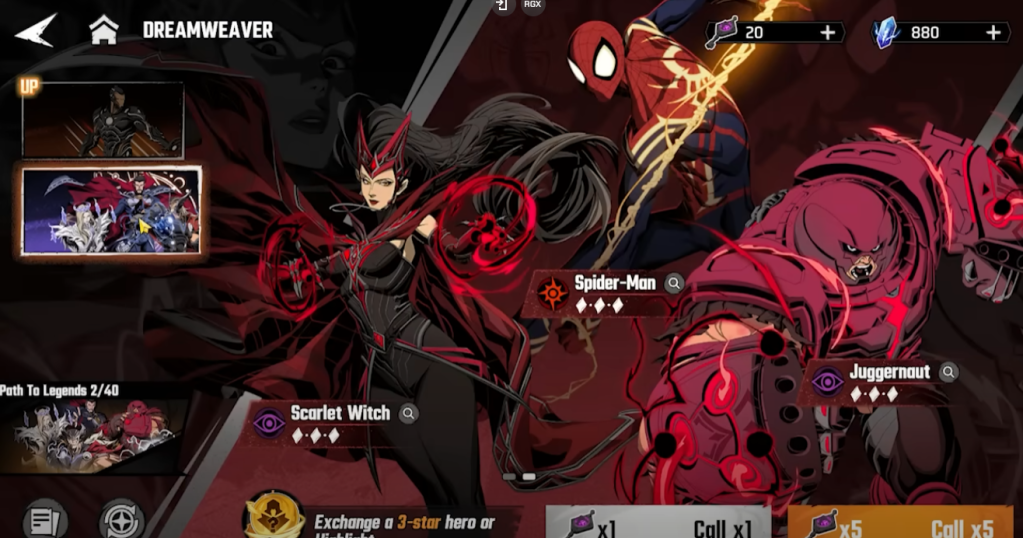 marvel mystic mayhem reroll guide