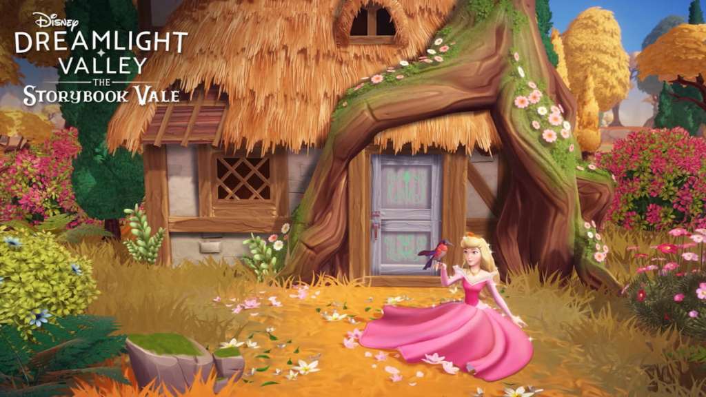 Princess Aurora in Disney Dreamlight Valley