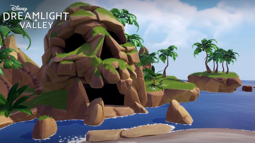 Skull Rock in disney dreamlight valley