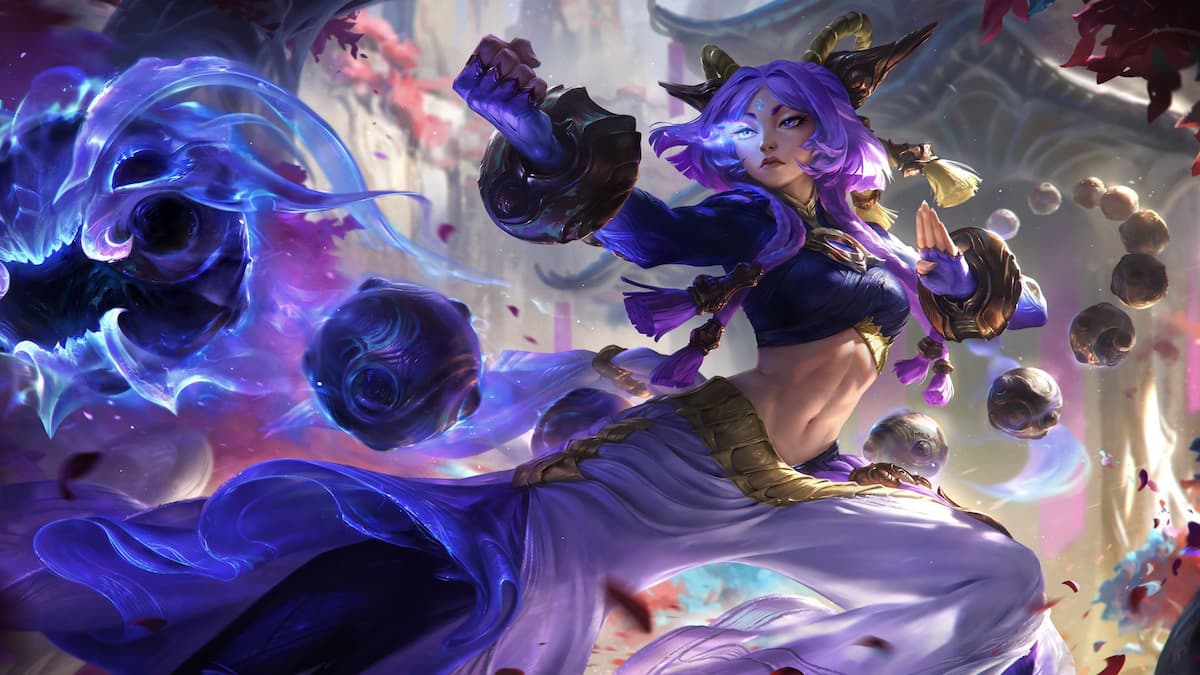 Yunara's promo art in League of Legends