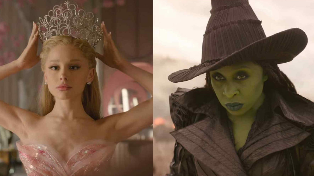 Glinda and Elphaba in Wicked: For Good