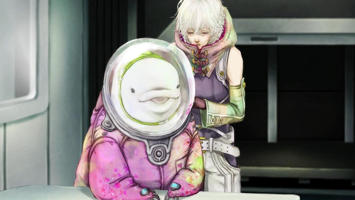 Otome and Remnan sitting together