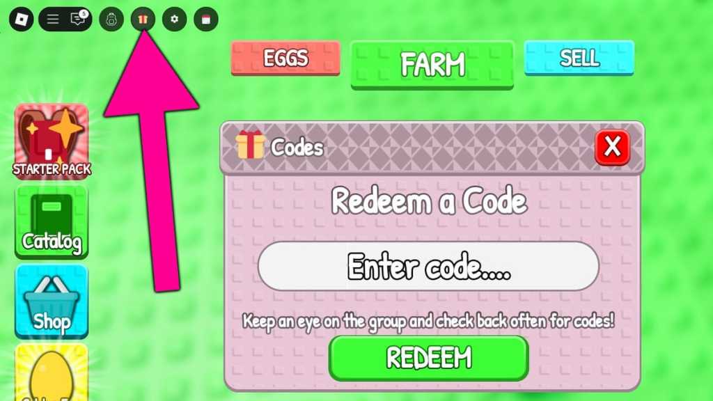 How to redeem Grow a Friend codes.