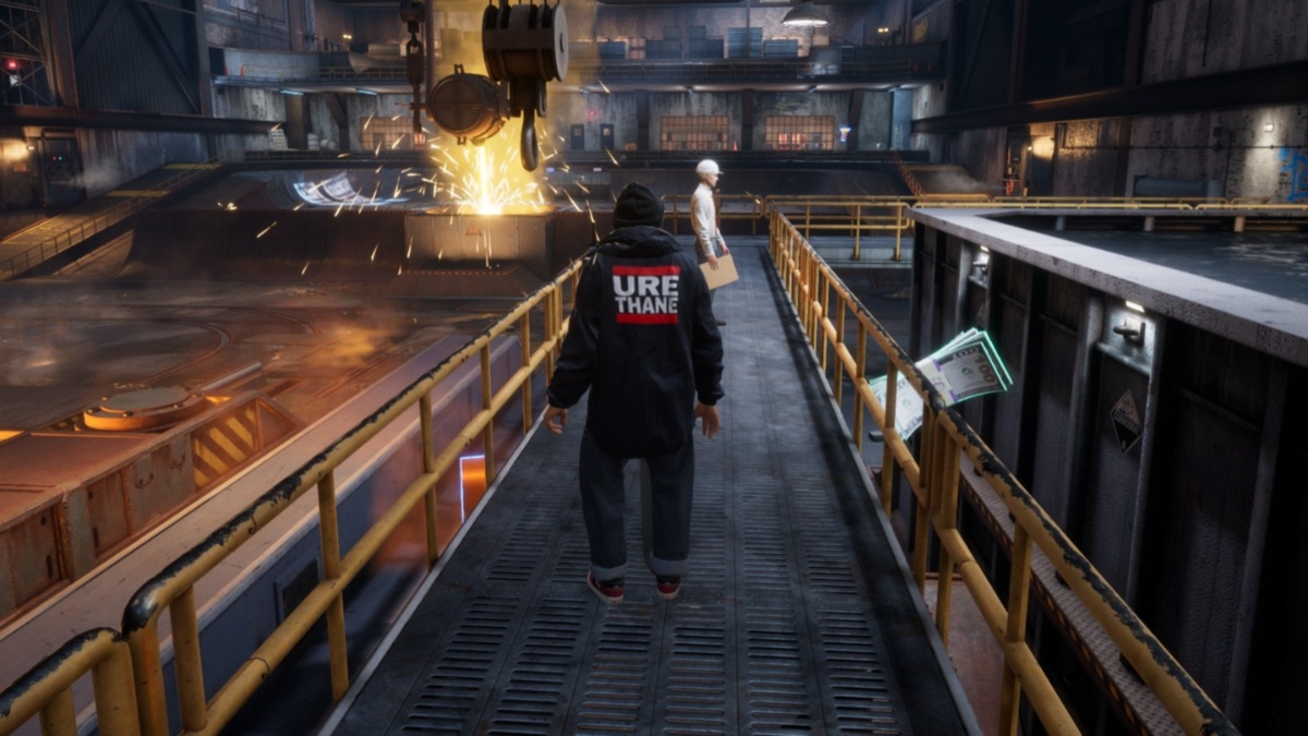 The Foreman in the Foundry in Tony Hawk's Pro Skater 3+4