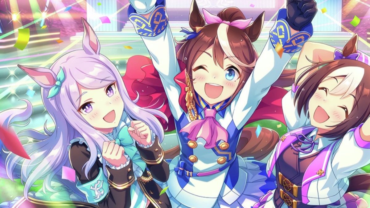 Promo art for Umamusume Pretty Derby featuring Special Week