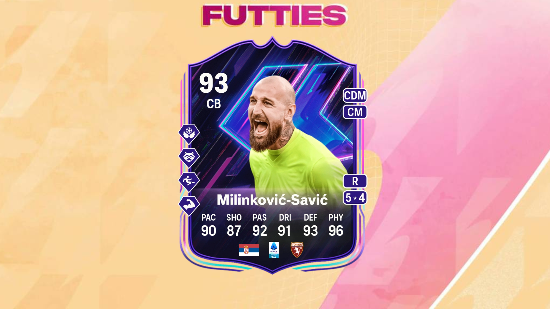Milinkovic-Savic as one of the best players to use in EA FC 25 Driven Prodigy Evolution