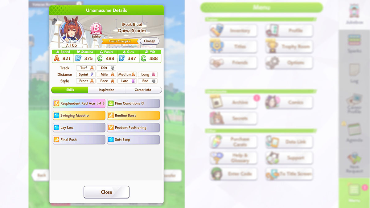 The best skills for Daiwa Scarlet.