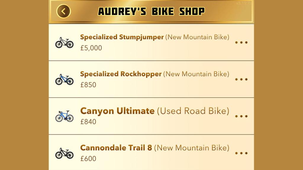 BitLife buying a bike