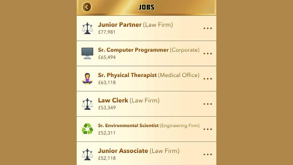 BitLife lawyer job