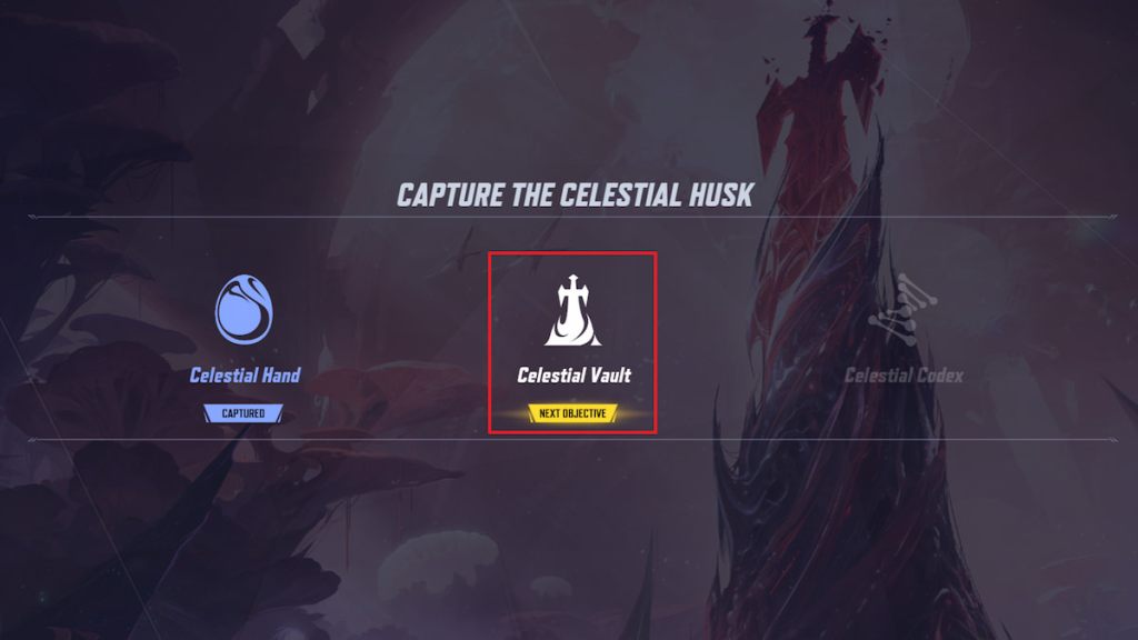 The celestial vault map marked in marvel rivals