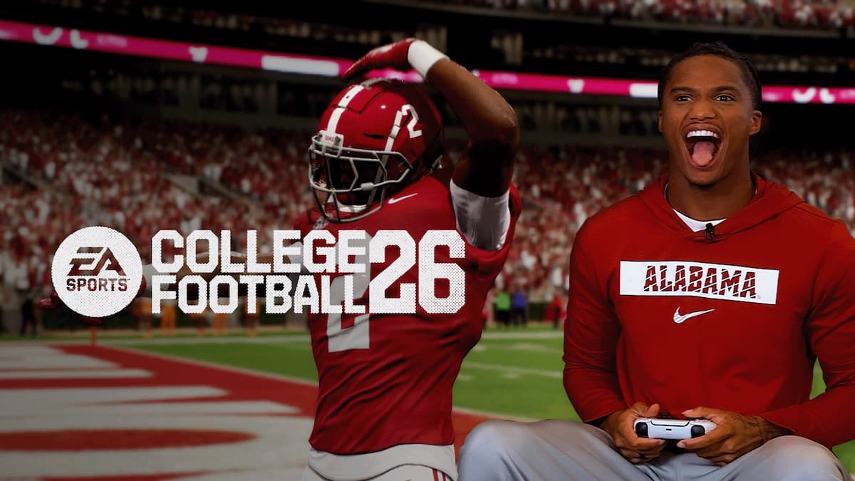 Promo image for College Football 26.
