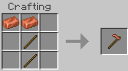 Copper hoe recipe in minecraft