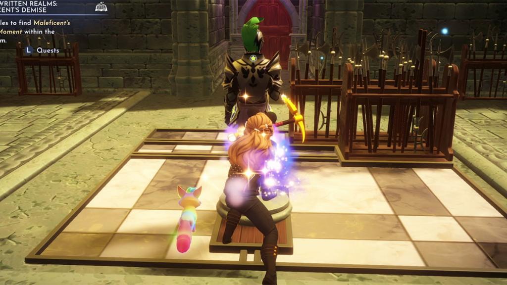 Disney Dreamlight Valley first knight room for Third Anchor moment