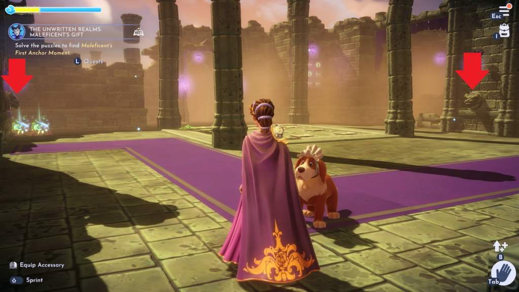 first and second dragon heads marked in ddv