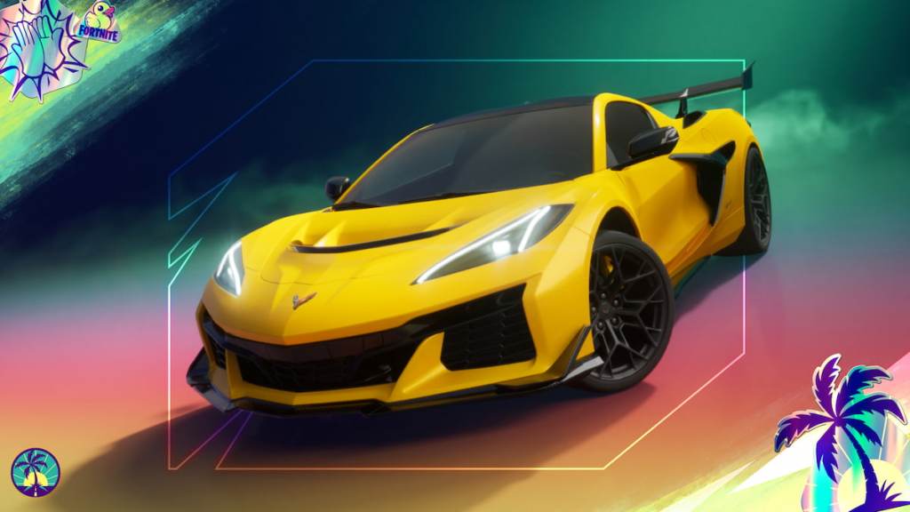 A free summer road trip car in fortnite