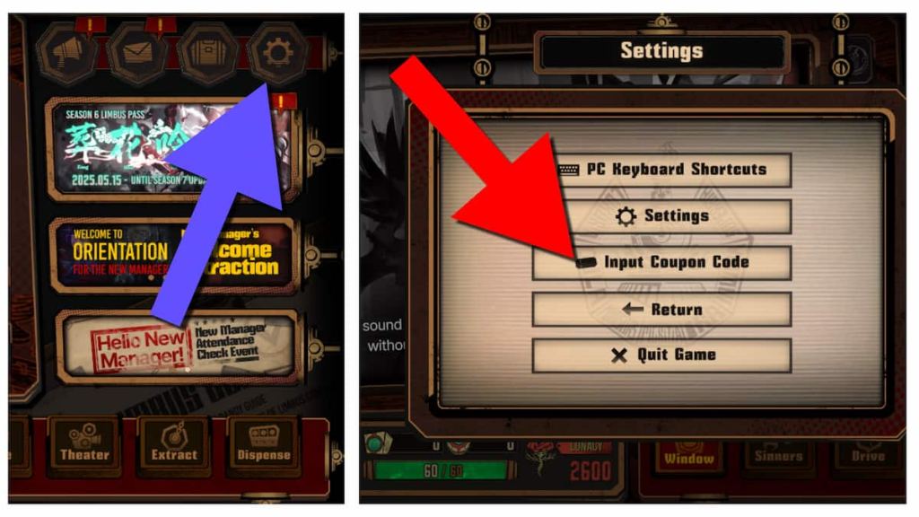 How to redeem codes in Limbus Company. 