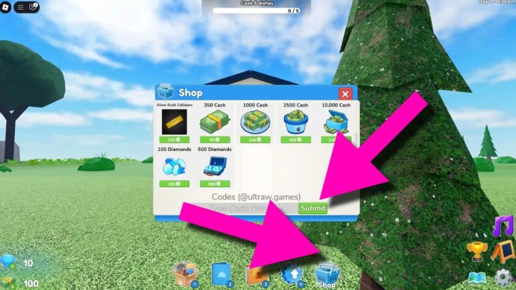 How to redeem Restaurant Tycoon 3 codes