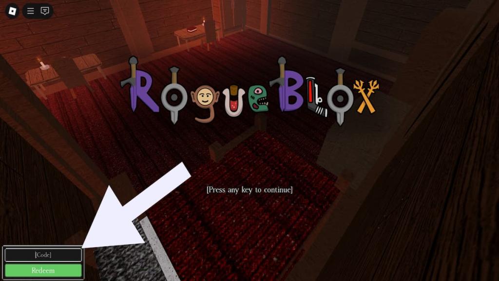 How to redeem Rogueblox codes