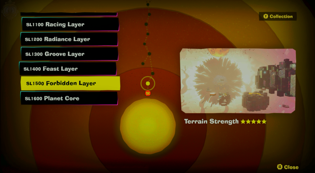 forbidden layer map screen