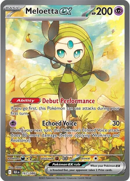 Meloetta ex card art