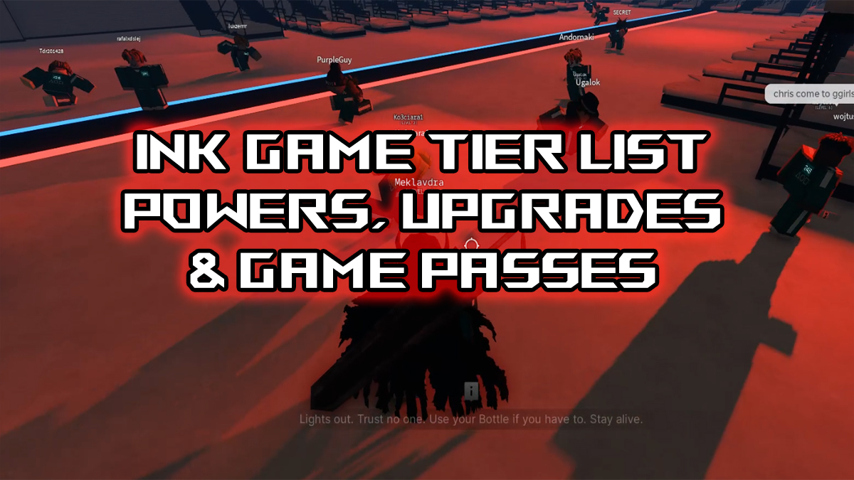 ink game tier list of best powers upgrades and game passes