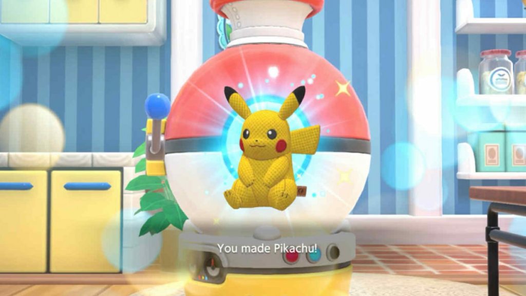 Pikachu plush is pokemon friends