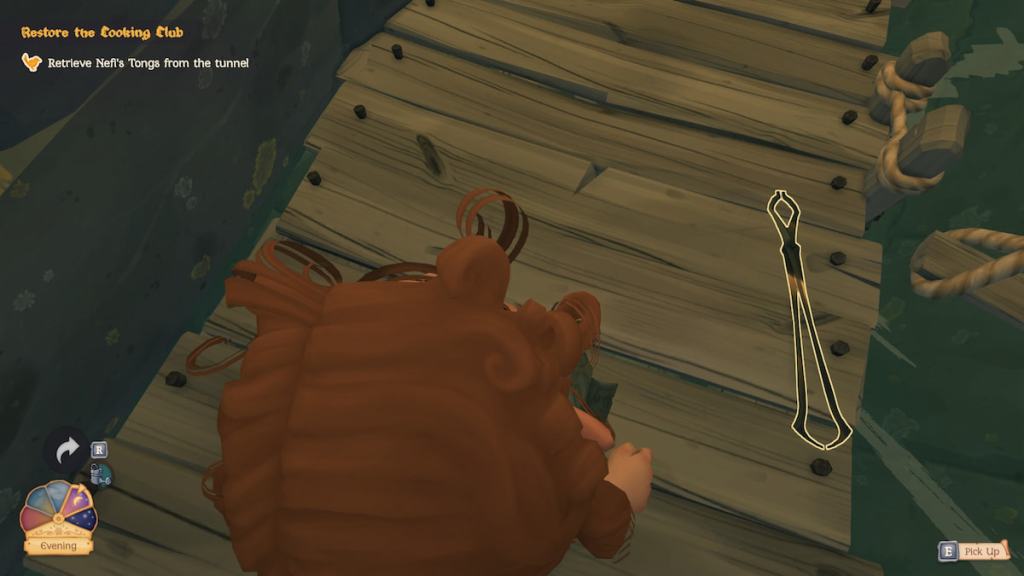 Tongs in a tunnel in tales of the shire