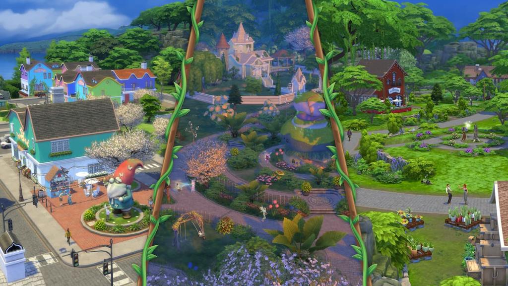 The Sims 4 Enchanted by Nature Innisgreen regions