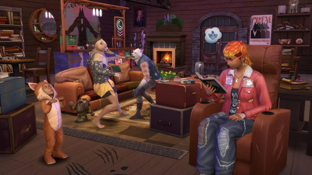 The Sims 4 werewolf occult