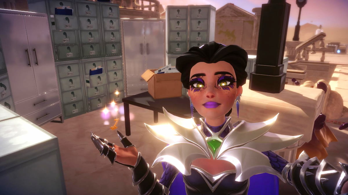 A key on the ground in disney dreamlight valley