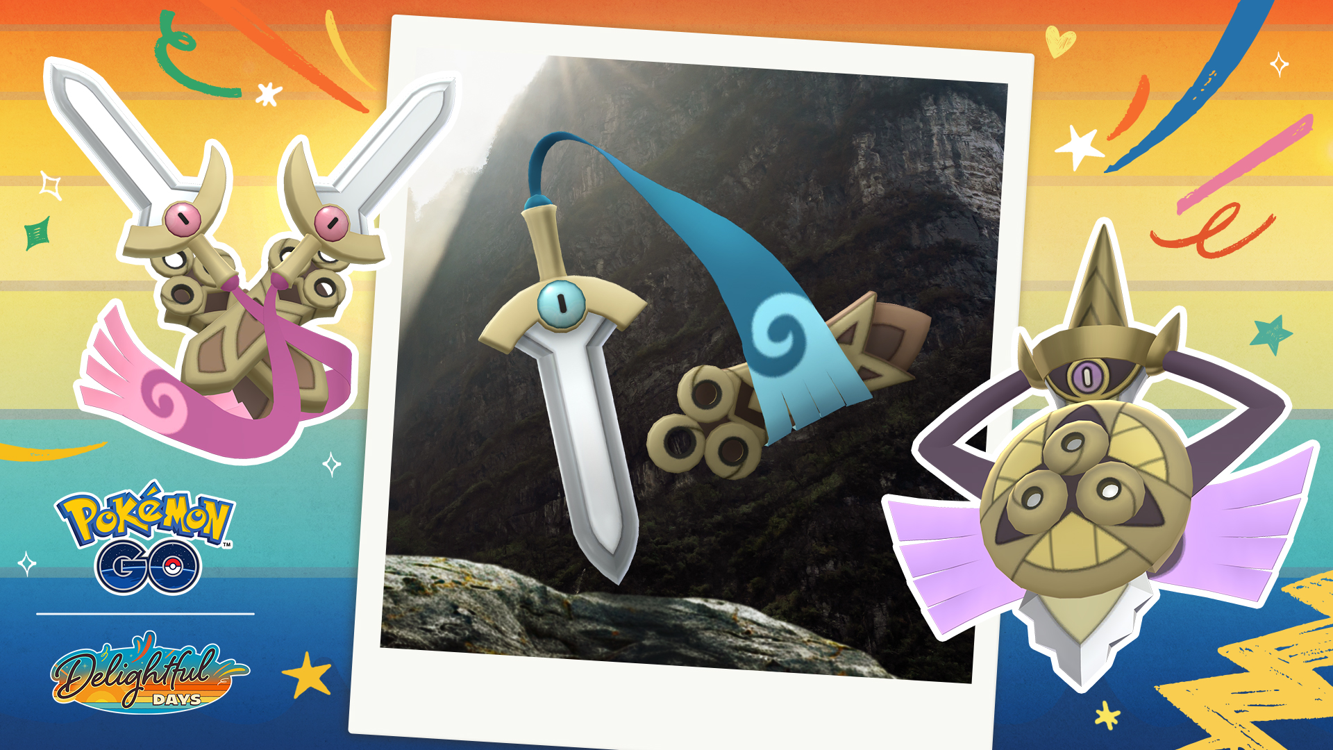 aegislash pokemon go key art
