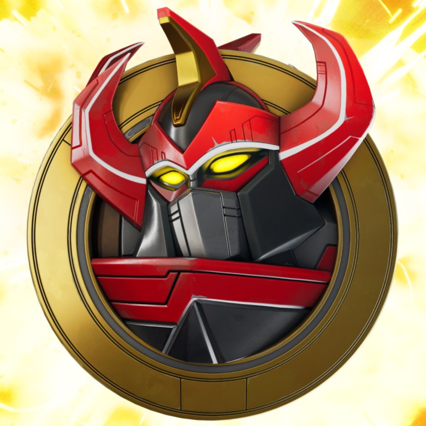 Megazord medallion in fortnite