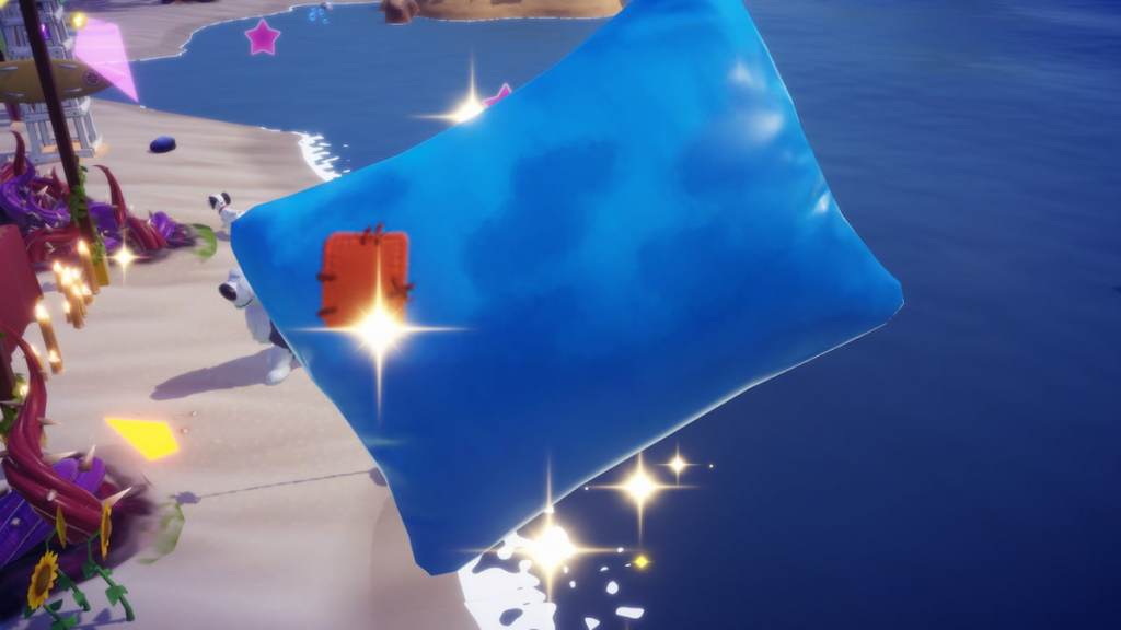 Goofy's pillow in DDV