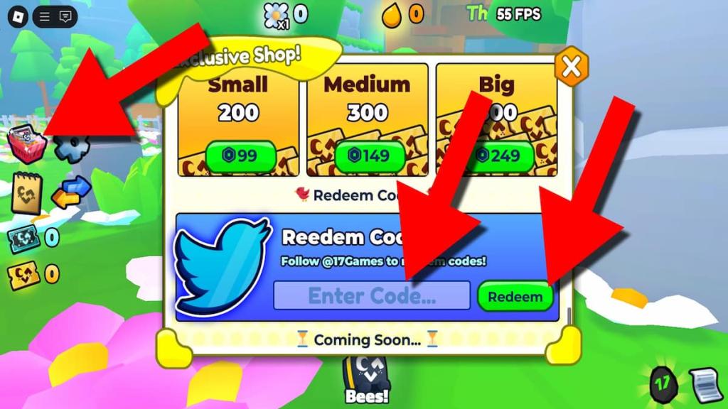 How to redeem Bee Paradise codes