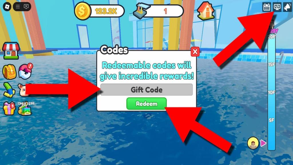 How to redeem Dive into a Pool codes