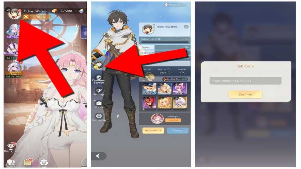 How to redeem Seal of Fate codes.