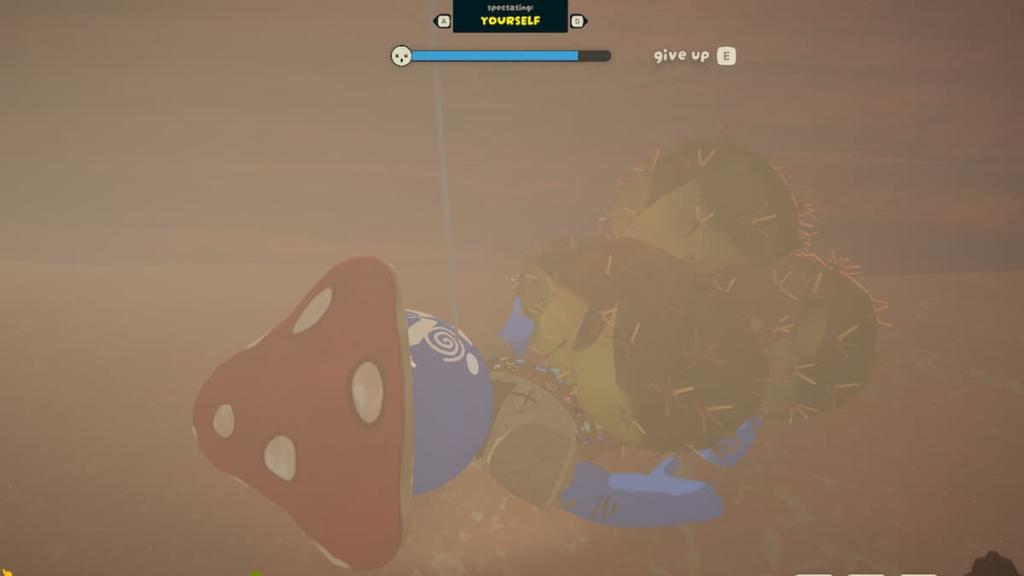 Player stuck by small cactuses in PEAK
