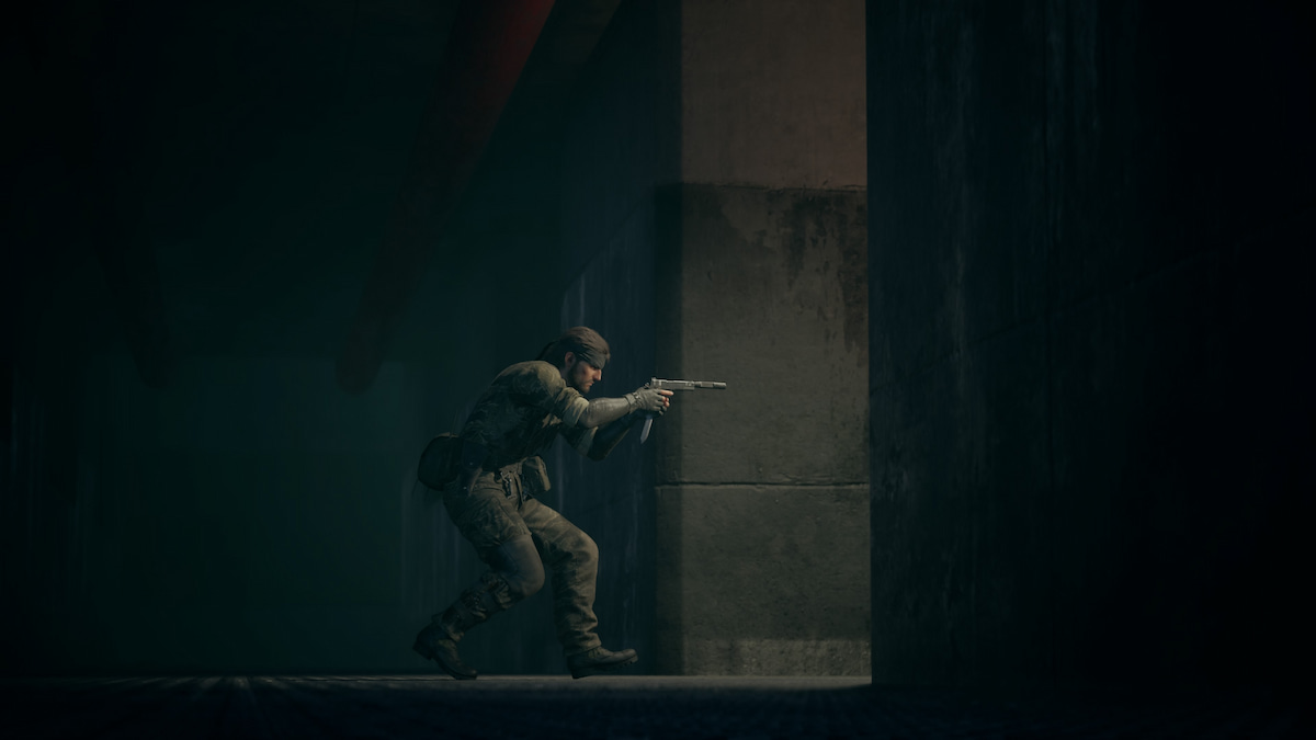 Snake Sneaking MGS Delta