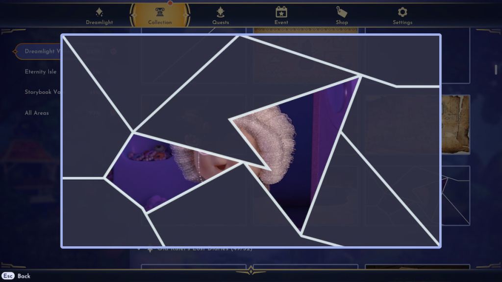 part of a nostalgia memory in disney dreamlight valley