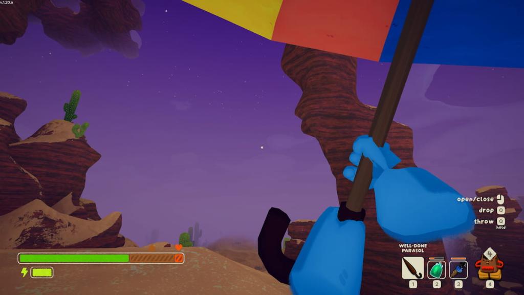 PEAK parasol interface