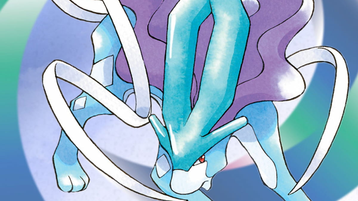 The box art for Pokémon Crystal on the Game Boy Color