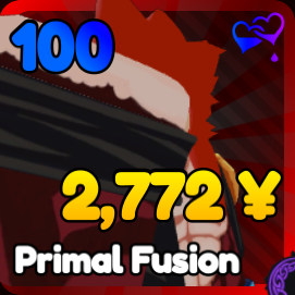 Primal Fusion unit from Anime Rangers X Roblox experience.