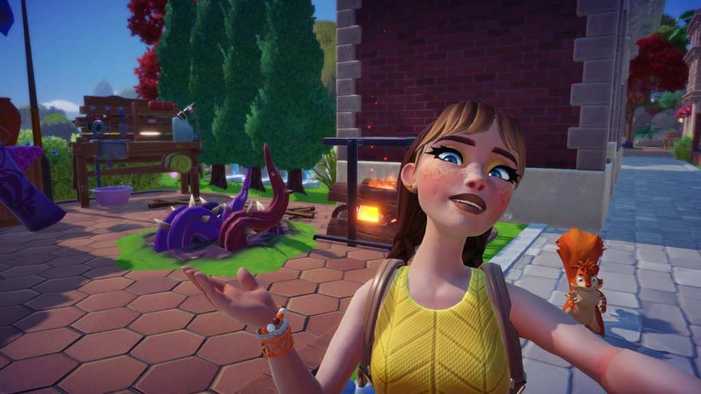 taking a picture with a night thorn