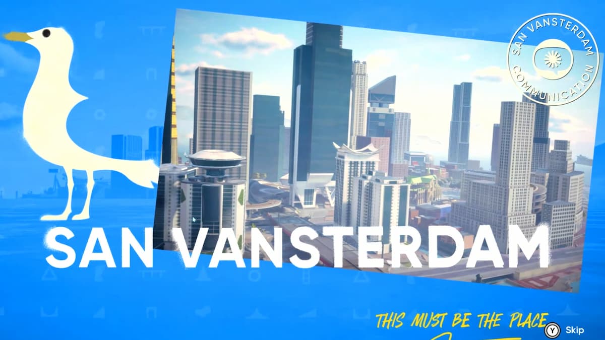 San Vansterdam city in Skate