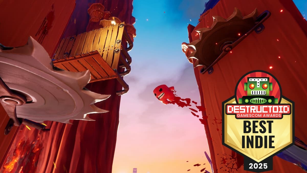 super meat boy key art award