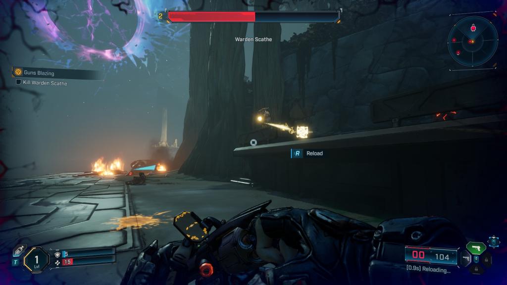 The radar in action in Borderlands 4