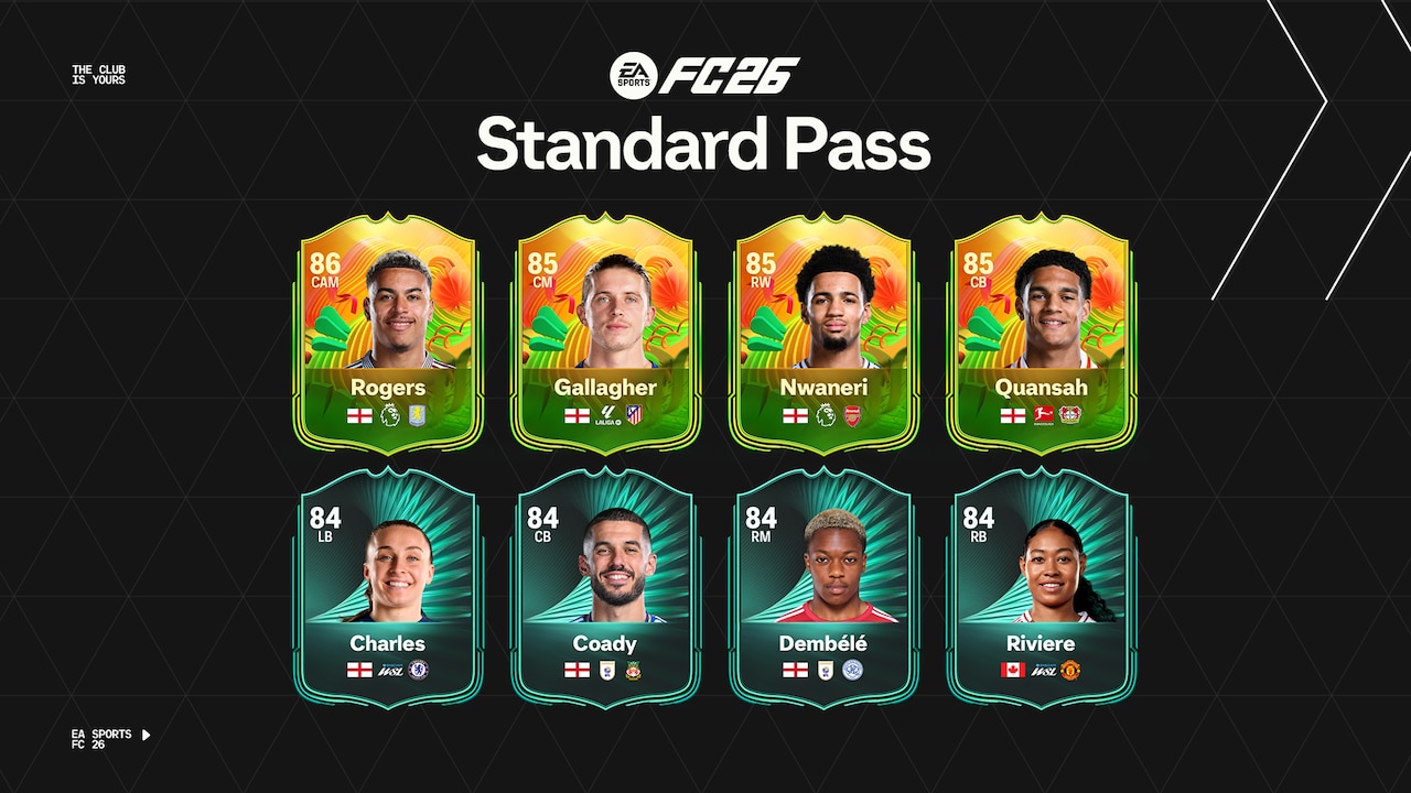 Standard Season Pass rewards in FC 26